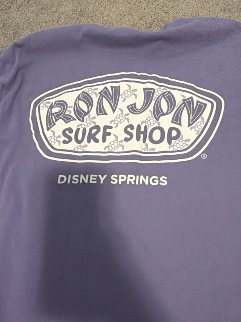 Ron Jon Surf Shop Purple Logo Tee